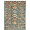 Rug Kazak Fine Pakistan 148x202 Petrol Blue Cor