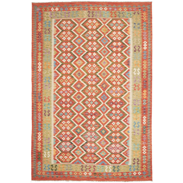 Tappeto Originale Kilim Afghanistan 206x305 Ros