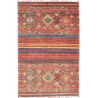 Rug Rubin Pakistan 96x148 Brick Red Petrol Blue