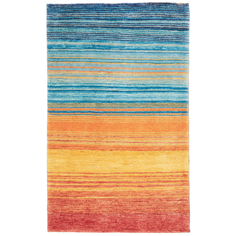 Rug Royal Gabbeh Pakistan 94x152 Blue Orange Ye