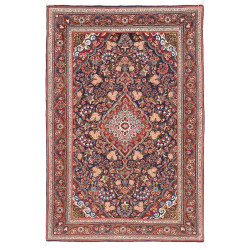 Rug Ilaam Persia 111x164 Navy Blue Burgundy Red
