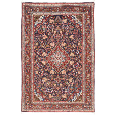 Rug Ilaam Persia 111x164 Navy Blue Burgundy Red