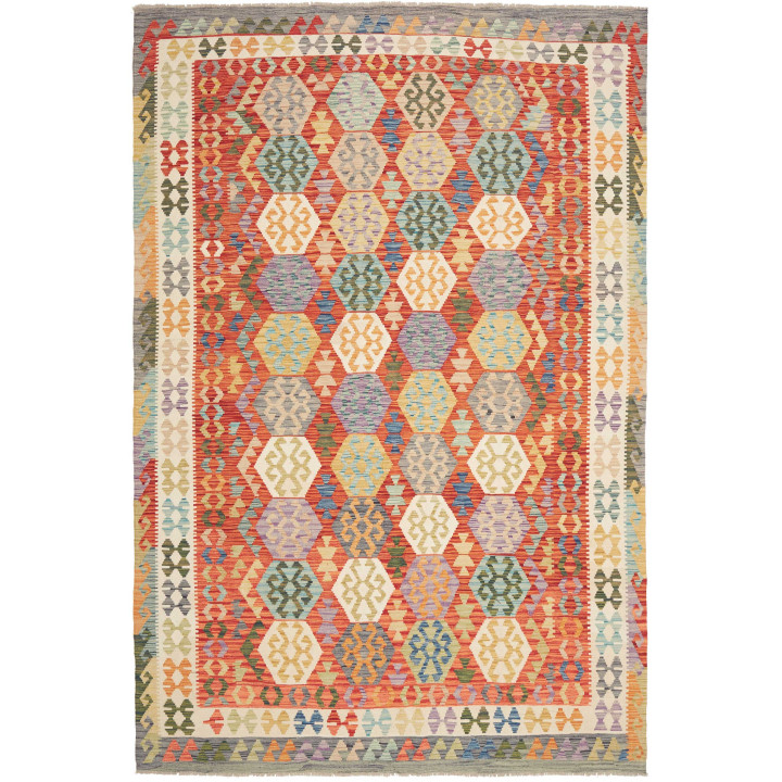 Tappeto Originale Kilim Afghanistan 207x301 Ros