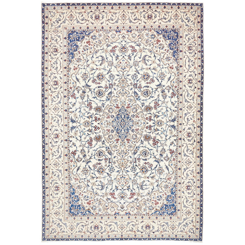 Rug Nain 9la Persia 214x317 Cream Blue Brick Re