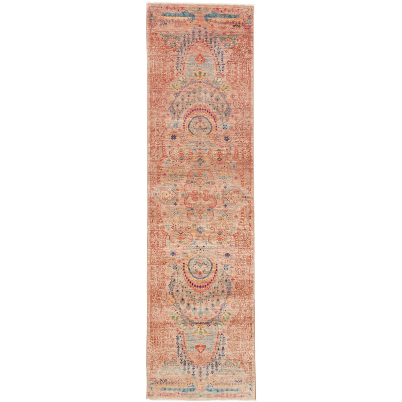 Rug Shahi Fine Pakistan 78x296 Terracotta Antiq
