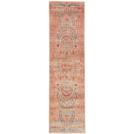 Rug Shahi Fine Pakistan 78x296 Terracotta Antiq
