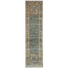 Rug Rubin Pakistan 80x300 Teal Beige Rust Yello