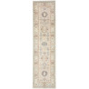Rug Kazak Afghanistan 77x297 Grey Blue Cream Te