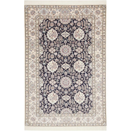 Tappeto Originale Nain 6la Persia 153x232 Blu S