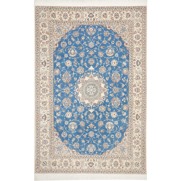 Hand Made Rug Nain 6la Persia 167x255 Blue Ivor