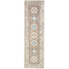 Rug Kazak Afghanistan 81x288 Taupe Brown Navy B