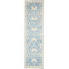 Rug Kazak Afghanistan 85x296 Sky Blue Creamy Be