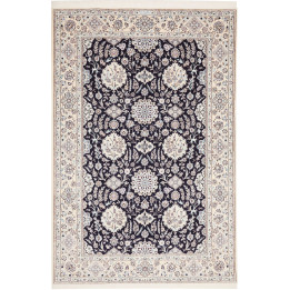 Hand Made Rug Nain 6la Persia 156x235 Dark Blue
