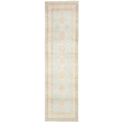 Rug Kazak Afghanistan 83x297 Light Blue Sandy B