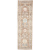 Rug Kazak Afghanistan 84x297 Taupe Light Blue P