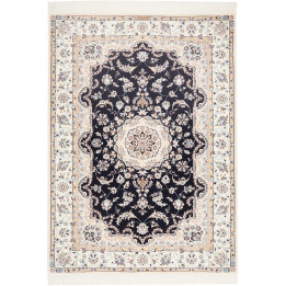 Hand Made Rug Nain 6la Persia 126x175 Dark Blue