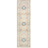 Rug Kazak Afghanistan 83x298 Rosy Orange Blue C