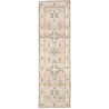 Rug Kazak Afghanistan 85x286 Salmon Pink Grey B