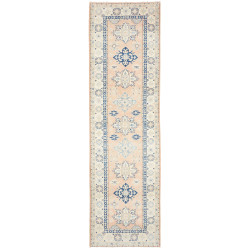 Rug Kazak Afghanistan 83x290 Powder Pink Navy B