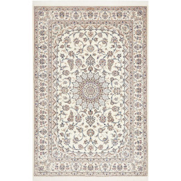 Tappeto Originale Nain 6la Persia 156x234 Avori