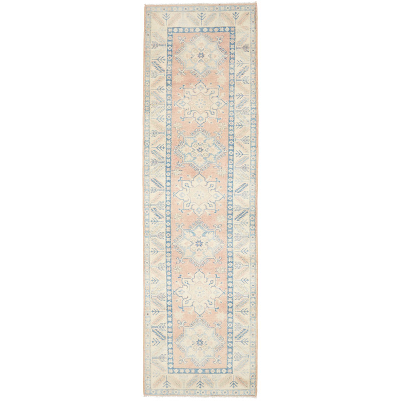 Rug Kazak Afghanistan 80x290 Terracotta Pink Li
