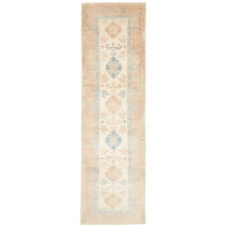 Rug Kazak Afghanistan 81x276 Cream Beige Peach