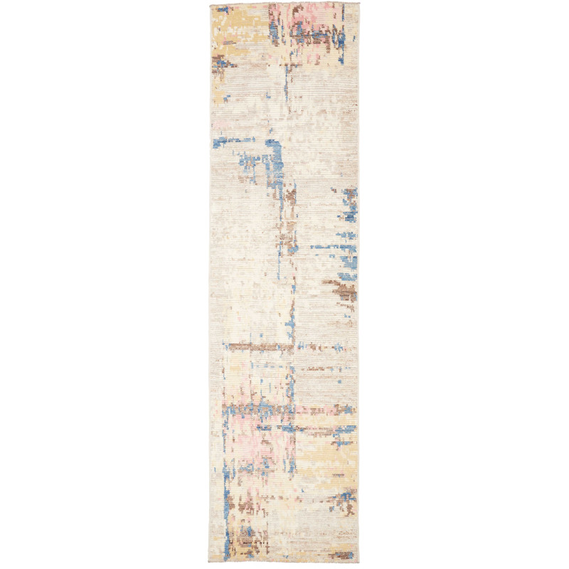 Rug Gabbeh Marrakech Pakistan 81x313 Cream Sky