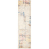 Rug Gabbeh Marrakech Pakistan 81x313 Cream Sky