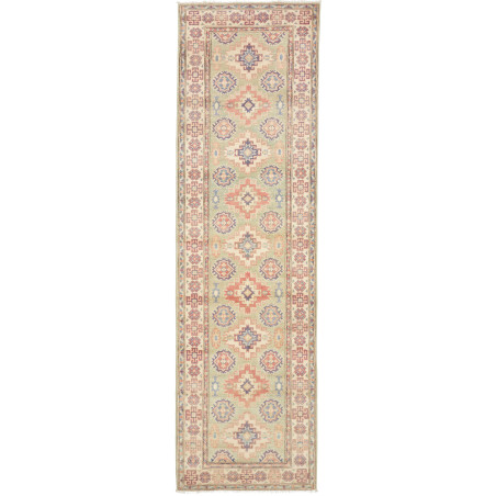 Rug Kazak Afghanistan 88x298 Sage Green Terraco