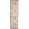 Rug Kazak Afghanistan 81x297 Peach Pink Blue Cr