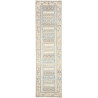 Rug Kazak Afghanistan 91x329 Light Blue Beige C