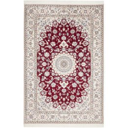 Tappeto Originale Nain 6la Persia 163x245 Rosso