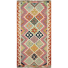 Kilim 101x203 Cm Kilim Afghanistan Hand-carded Wool (warp:
