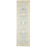 Rug Kazak Afghanistan 86x301 Sky Blue Cream Bei