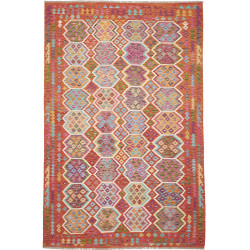 Rug Kilim Afghanistan 203x309 Rust Orange Terra