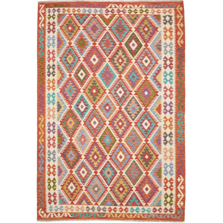 Rug Kilim Afghanistan 203x301 Multicolor Predom