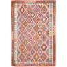 Rug Kilim Afghanistan 204x300 Terracotta Red Or