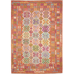 Rug Kilim Afghanistan 205x292 Orange Terracotta