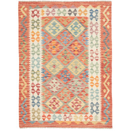 Hand Made Rug Kilim Afghanistan 128x170 Brick R