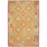 Rug Kilim Afghanistan 199x299 Mustard Gold Cora