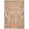 Rug Kilim Afghanistan 202x289 Light Blue Pink O