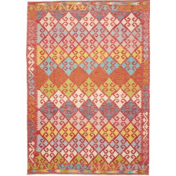 Rug Kilim Afghanistan 203x297 Terracotta Red Ye