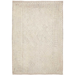 Rug Kilim Afghanistan 208x294 Light Beige Grey