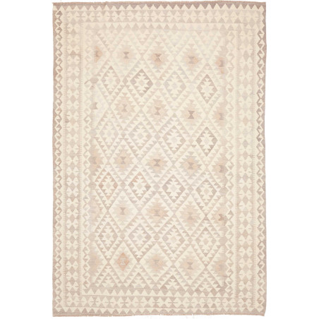 Rug Kilim Afghanistan 205x296 Cream Beige Sand