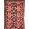 Rug Kilim Afghanistan 209x292 Coral Red Charcoa