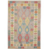 Rug Kilim Afghanistan 202x298 Grey Multicolored