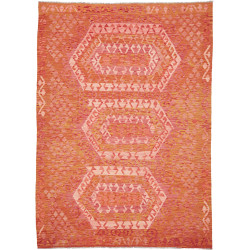 Rug Kilim Afghanistan 205x289 Orange Terracotta