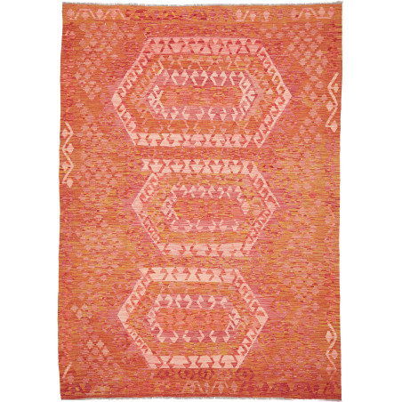 Rug Kilim Afghanistan 205x289 Orange Terracotta
