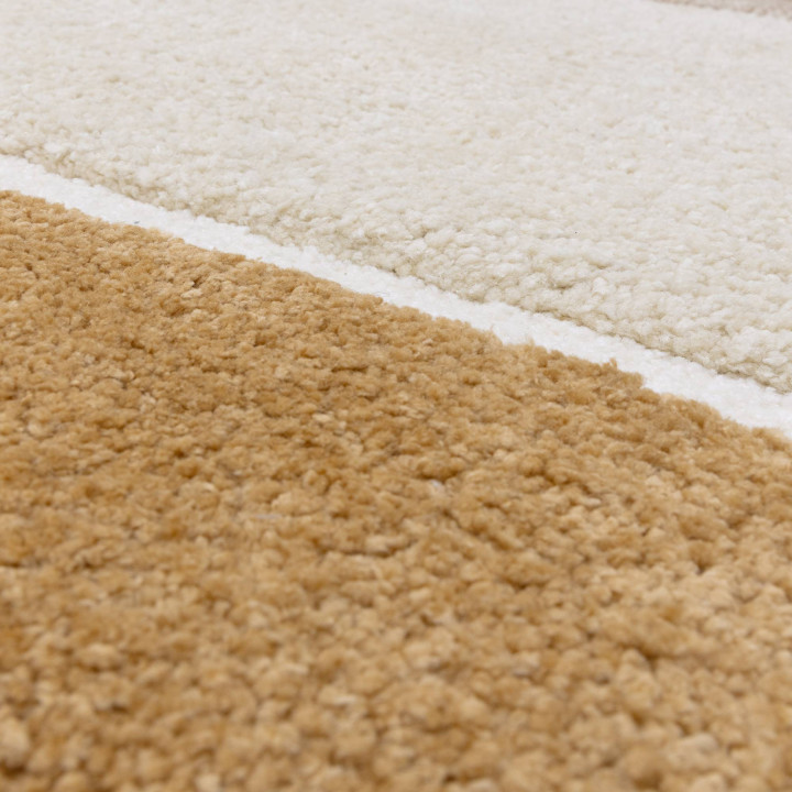 Tappeto Horizon astratto beige tortora marrone e
