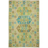 Rug Kilim Afghanistan 193x299 Sage Green Turquo